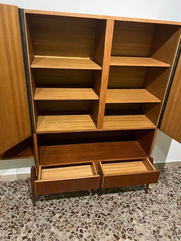 Libreria in teck anni 60, perfetta in tutto, in ottime condizioni - Foto 4