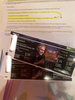 Concerto Andrea Bocelli a Marostica