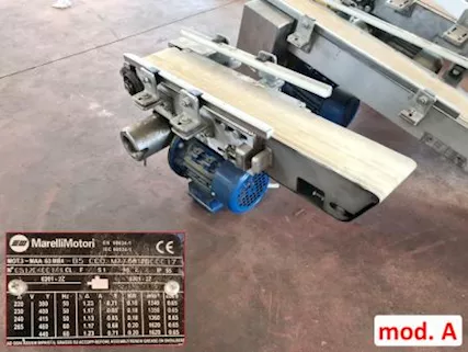 Vari nastrini trasportatori usati, marca MarelliMotori, mod. MAA6612B00017 - Foto 2
