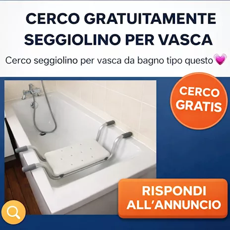 Seggiolino per vasca da bagno