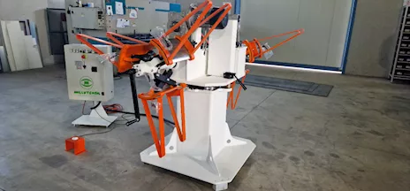 Aspo svolgitore doppio mandrino