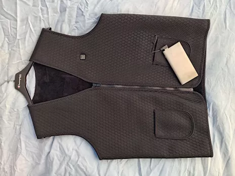 Giacca/gilet termico riscaldato con powerbank