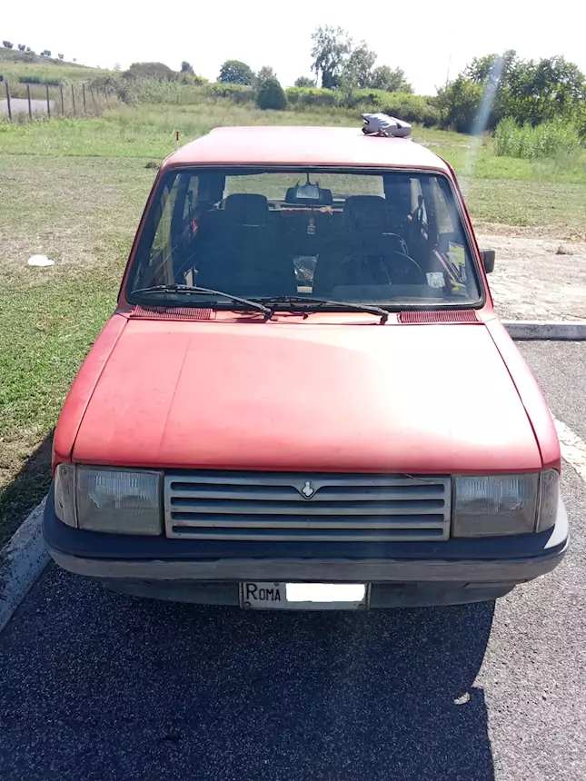 Innocenti Small 500 LS rossa del 1991 Km 150000 Utilitaria - Foto 1