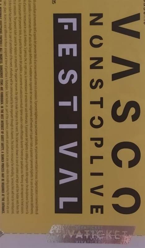 Concerto Vasco Rossi 3 giugno 2022