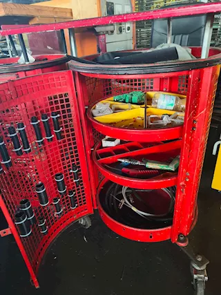 Stock Carrelli Porta Attrezzi Minuteria Usag, ottime condizioni - Foto 2