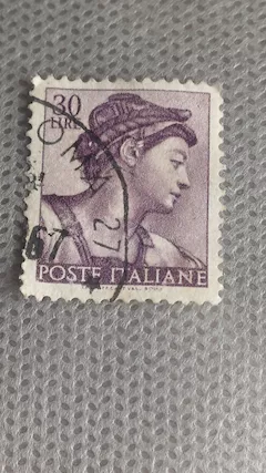 Francobollo 30 Lire Michelangiolesca 900,00 telefono 3384356 - Foto 3