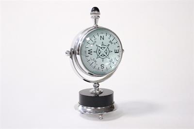 Sfera bussola orologio al quarzo in vetro