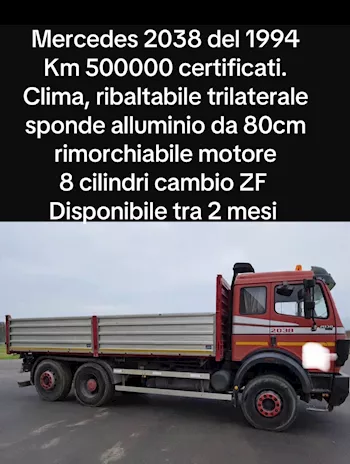 Mercedes 3 assi 2038