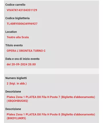 Biglietti
