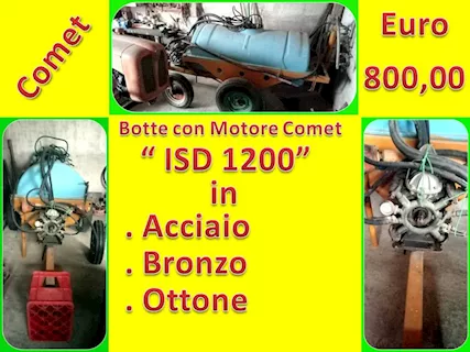 Botte con Motore Comet ISD 1200