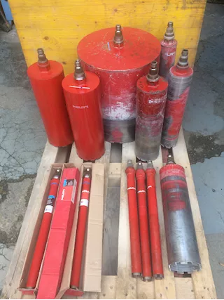 Foretti per carotatrice Hilti