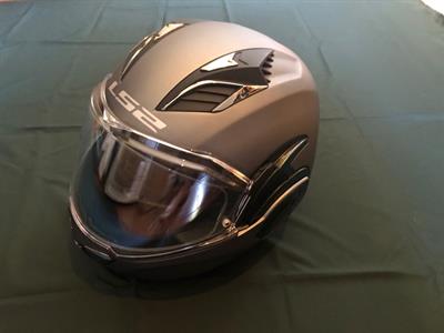 Casco Modulare LS2 FF900 Valiant II nbsp;- Solid Titanium Grey - Foto 2