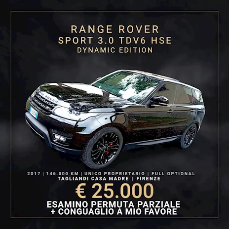 Range Rover Sport 3.0 TDV6 HSE Dynamic Edition