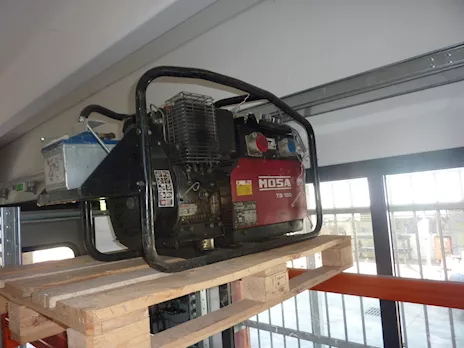 Motosaldatrice/motogeneratore Mosa tipo TS 180 D/EL