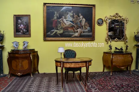 Scrivania a fagiolo stile Luigi XV - Anteprima 2