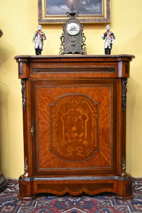 Servante intarsiata stile Napoleone III