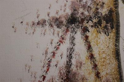 Quadro olio su tela di ritratto africano con firma - Foto 6