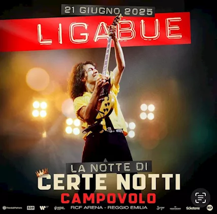 Due biglietti concerto LIGABUE 21 giugno