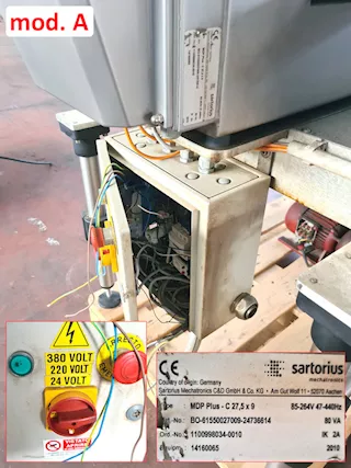 2 metal detector Sartorius usati, marca Sartorius mod, mod. SLg 63 - Foto 4