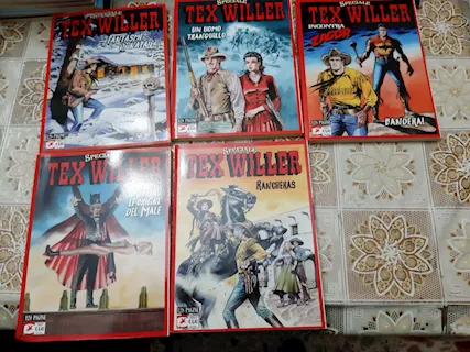 Speciale Tex Willer dal N° 1 al N° 5