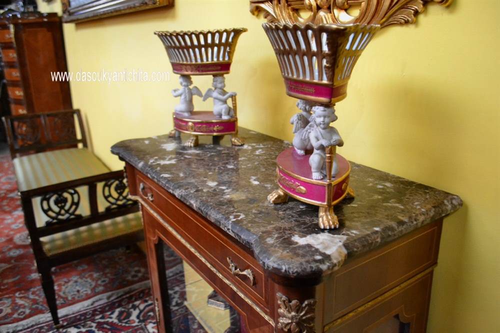 Servante-credenza a vetrina stile Napoleone III - Foto 9