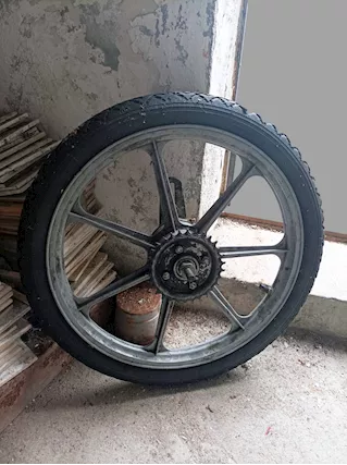 Coppia di ruote ciclomotore
