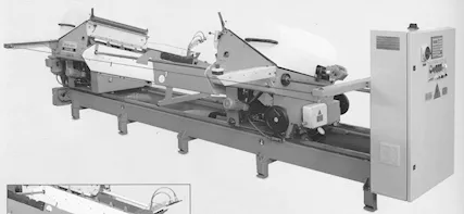 Sbavatrice con raccoglitore Pedrazzoli MDB 102
