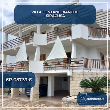 VILLA, FONTANE BIANCHE, SIRACUSA