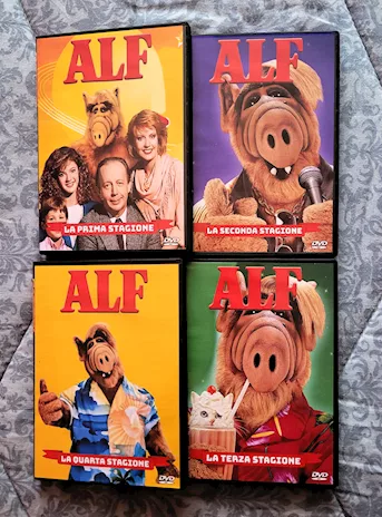 Alf il marziano tutte le 4 stagioni complete in DVD