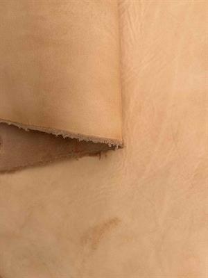 Pelle concia a vegetale naturale ingrasso al sego - Sp. 1,5, colore non - Foto 4