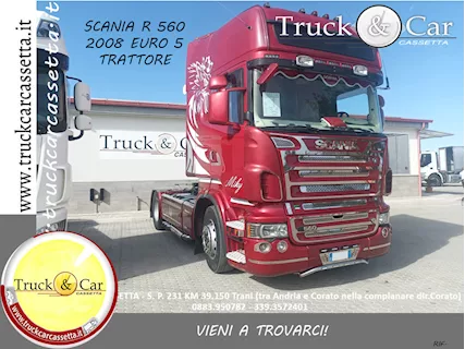 Scania R 560 - 2008 - Euro 5