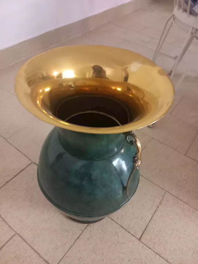 Portaombrelli in ottone