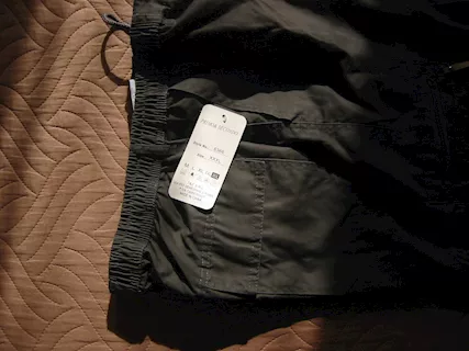 Pantaloni marcati: primo e secondo, colore grigio azzurro, mai usati - Foto 4