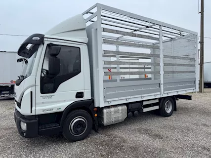 Iveco 80E22 Euro 6 con cassone centinatio 5.30 Centinato, cambio manuale - Foto 2