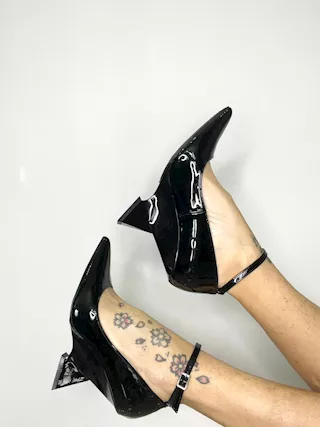 Scarpe donna con zeppa 12cm