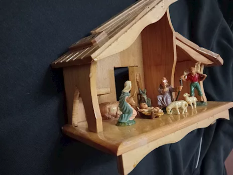 Presepi vintage, in legno - Foto 5