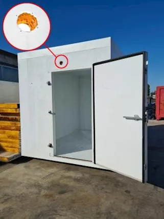 Cella frigo o freezer sp. 10cm con pannelli usati - Foto 4