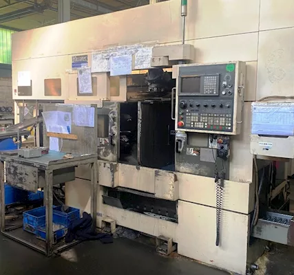 TORNIO BIMANDRINO A CNC FANUC MARCA MURATEC