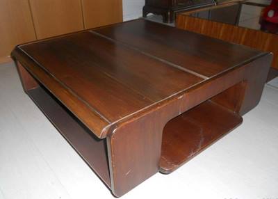Foto 2 Tavolino contenitore Vintage, in legno, ottimo stato