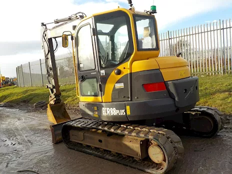 2011 Volvo ECR88 midiTipologia escavatore, modello D3, ottimo stato - Anteprima 2