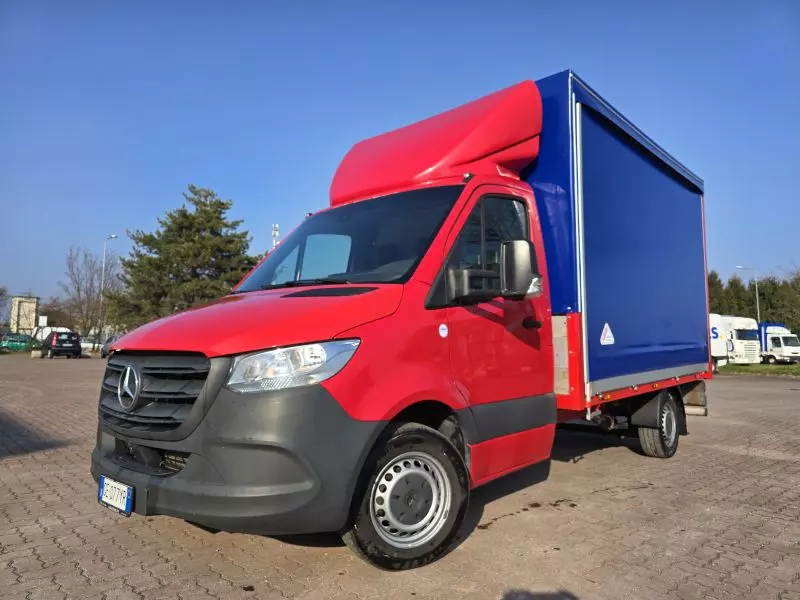 Foto 2Mercedes Sprinter 314 centina 3,7 m e sponda 2021 Euro 6D Centinato