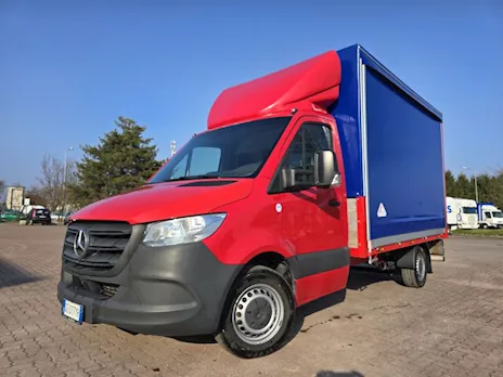 Mercedes Sprinter 314 centina 3,7 m e sponda 2021 Euro 6D Centinato - Anteprima 2