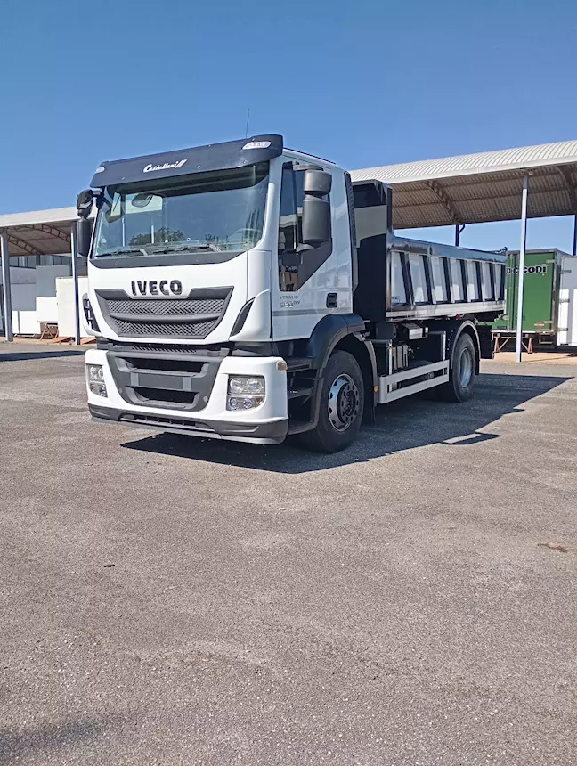 Foto 5Iveco Stralis 190 S360 Cassone Scarrabile Anno 2013 Euro 5, marca MEC