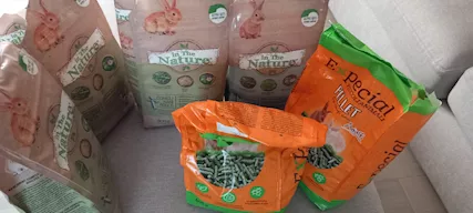 Sacchetti Pellet per Coniglio Nano