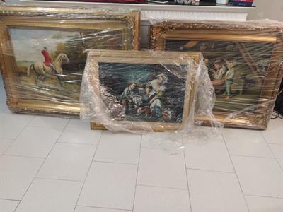 Uno in regalo, dipinti olio su tela