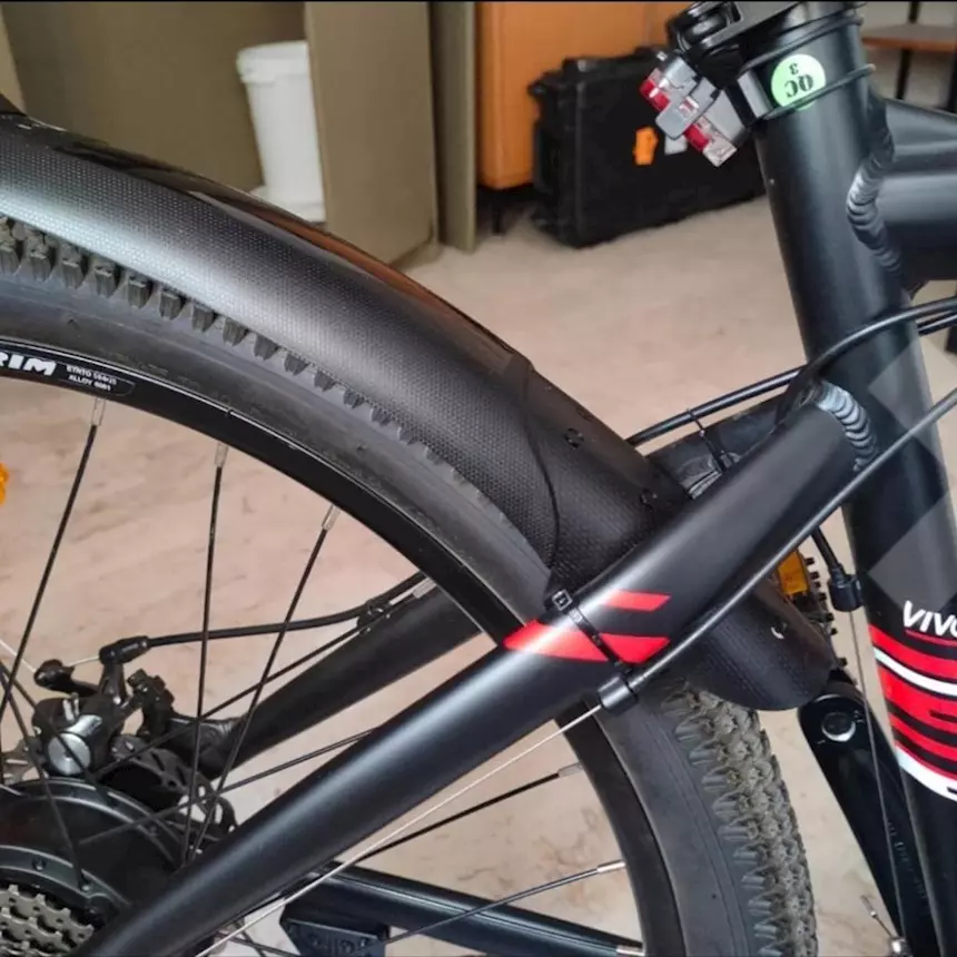 2X Set Di Parafango Per Bici, Para Fango Anteriori E - Foto 7