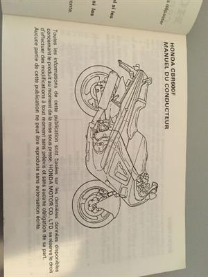 Libretto uso manutenzione x Honda CBR600F del 1989 - Foto 6