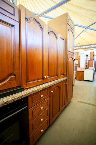 Cucina componibile usata in legno - 24481