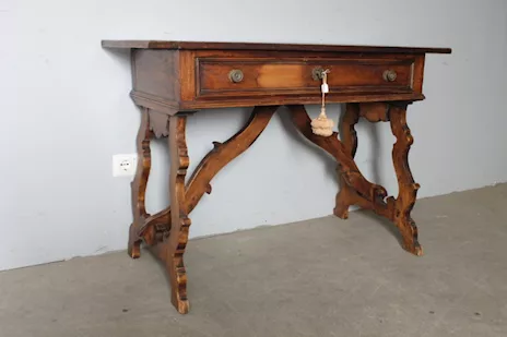 Antico tavolo scrittoio Fratina metà 700