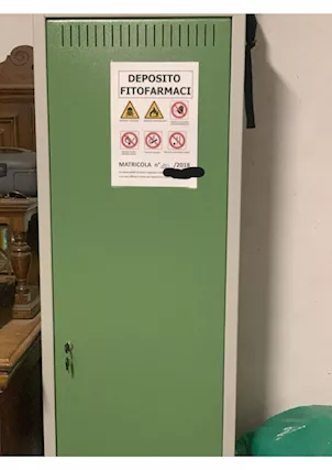 Armadio fitofarmaci